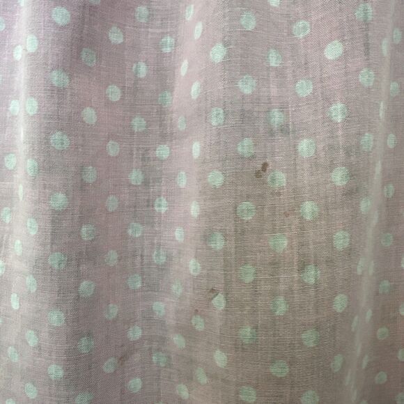 Vintage 80s Disney Minnie Mouse Junior Girls Size Dress Polka Dots Pink Midi - Picture 3 of 9